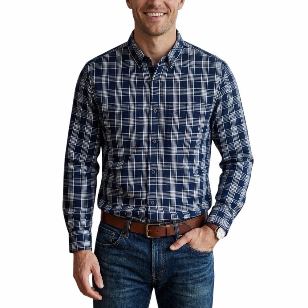 NWT Madewell Perfect Fit Men’s Warm Shirt Size XL